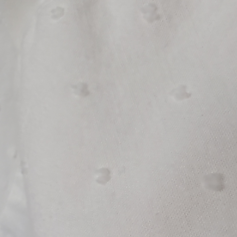 Ellen Tracy White Textured Casual Shirt - Picture 3 of 4